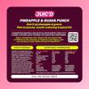 Boost Juic'd Energy Drink Pineapple & Guava Juice Punch | 12 Multipack Carbonated Soft Drinks with Real Fruit, High Caffeine, Taurine and Vitamin B | Fizzy Energy Drink Multipack | 12x500ml view 2
