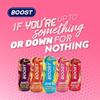 Boost Juic'd Energy Drink Pineapple & Guava Juice Punch | 12 Multipack Carbonated Soft Drinks with Real Fruit, High Caffeine, Taurine and Vitamin B | Fizzy Energy Drink Multipack | 12x500ml view 3