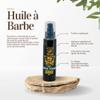 IBadBoy Men's Organic Beard Oil (100 ml), Men's Face Care for Beard Growth, for Short and Long Beards, Rich in Coconut and Avocado Oil view 3