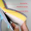 MOSEN Replacement Head Scrubber Pad for Tub Tile Scrubber Brush - Include 2 Scouring Pad and 2 Microfiber Pad view 3
