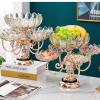 Fruit Bowls Glass Fruit Plate Nordic Home Living Room Coffee Table Creative Light Luxury Snacks Multi-layer Candy Plate fruit basket view 4