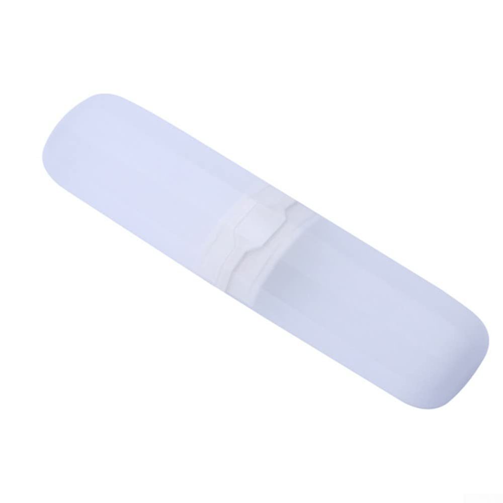 ARMYJY Travel Toothbrush Box Stretchable Toothpaste Holder Container Adjustable Case Clear