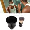 Shaving Brush Bowl, Men's Barber Shaving Brush Black Artificial Bristles view 3