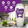 Eat Water Slim Sauce Vegan Mayonnaise 300ml | Low Calorie Mayo  Only 44 Cal | Sugar Free, Gluten Free, Dairy Free | Keto Friendly Vegan Condiment for Sandwiches, Salads, Dips & Everyday Meals view 4