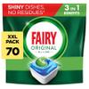 Fairy All-In-1 Original Dishwasher Tablets Bulk 70 Tablets, Effective Even On Dried-On Grease view 1