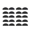 20Pcs Glasses Nose Pads Adhesive Silicone Nose Pads Anti-Slip White Black Thin Nosepads for Glasses Eyeglasses Sunglasses-Black,China view 1