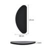 20Pcs Glasses Nose Pads Adhesive Silicone Nose Pads Anti-Slip White Black Thin Nosepads for Glasses Eyeglasses Sunglasses-Black,China view 4