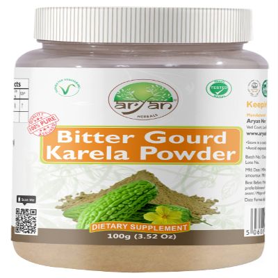 ARYAN HERBALS Karela (Bitter Gourd) Powder 100gm