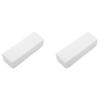 Duendhd 400 Pack Hair Removal Waxing Strips Non Woven Wax Strips Epilating Strips White view 1
