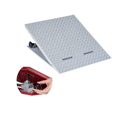 13.5-22Cm Height Adjustable Car Rampe 50X56Cm Can Be Spliced Threshold Ramp Set for Cars Trailers Wheelchairs Walkers Lifts, Load to 1000Kg/Silver