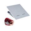 13.5-22Cm Height Adjustable Car Rampe 50X56Cm Can Be Spliced Threshold Ramp Set for Cars Trailers Wheelchairs Walkers Lifts, Load to 1000Kg/Silver view 1