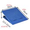 13.5-22Cm Height Adjustable Car Rampe 50X56Cm Can Be Spliced Threshold Ramp Set for Cars Trailers Wheelchairs Walkers Lifts, Load to 1000Kg/Silver view 2