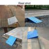 13.5-22Cm Height Adjustable Car Rampe 50X56Cm Can Be Spliced Threshold Ramp Set for Cars Trailers Wheelchairs Walkers Lifts, Load to 1000Kg/Silver view 4