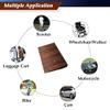 10/18/20/25cm Height Wooden Curb Ramp for Motorcycle Scooters Wheelchair Walker,Threshold Ramp 600lbs Capacity,Anti-slip Grid Design view 2