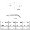 RICCIE Men's rimless pure titanium anti-blue reading glasses, aspheric tree HD resin lenses/anti-radiation magnifying lenses diopter +1.0 to +3.0,03,+2.5 view 4