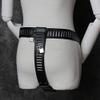 Women Restraint Female Masturbation Adjustable Leather Chastity Belt Device view 4