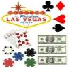 14 x PRECUT Las Vegas Casino Theme Edible Wafer Paper Cupcake Topper Cake Decoration Birthday Cakes view 1