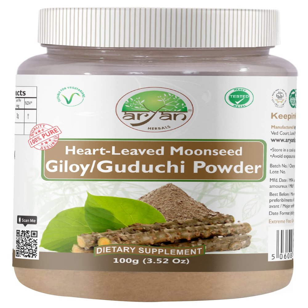 Aryan Herbals Giloy (Tinospora Cordifolia) Powder 100gm