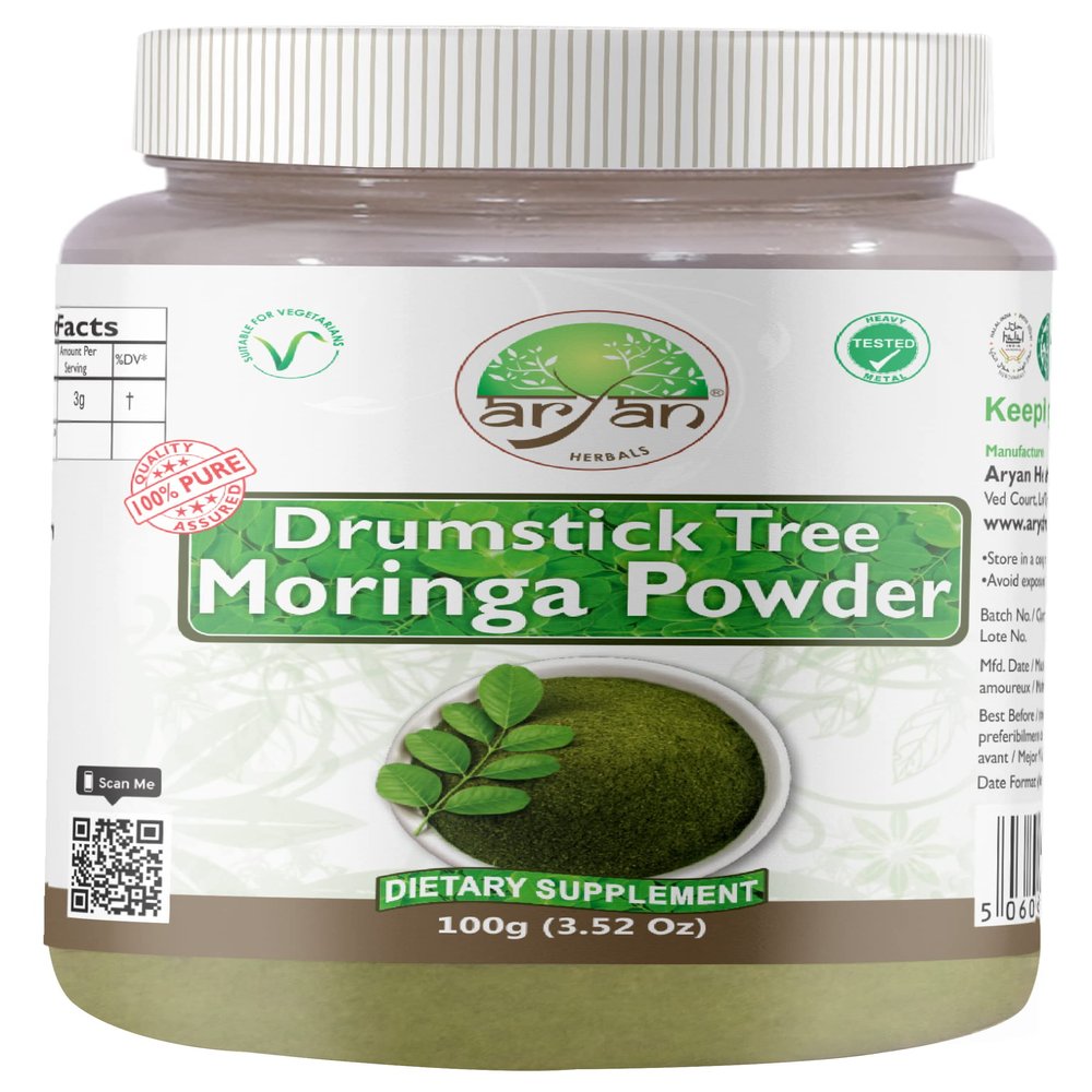 Aryan Herbals Moringa (Indian Drumstick) Powder 100gm