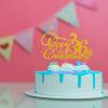 Gold Happy 36th Anniversary Cake Topper, Engagement Anniversary Cake Topper, Glitter Cake Decorations for 36th Anniversary Wedding Party view 4