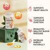 Ubiquinol CoQ10 600mg Softgels with Omega 3, 6, 9 & Vitamin E, 30 Servings Coenzyme Q10 (Active Antioxidant Form) for Higher Absorption, Heart & Energy Production (60 Count (Pack of 1)) view 4