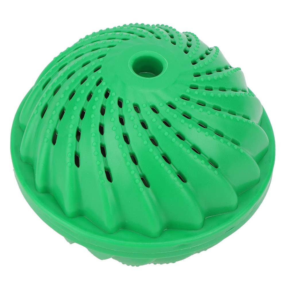 Laundry Balls, 1Pcs Premium Washing Ball, Super Soft Shell Doesn't Hurt Clothes, Advanced Ceramic Balls, Washing Cycle Laundry Balls, All Natural Detergent(Green)