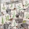 20 Napkins Growing of Herbs | Garden | Table Decoration | Decoupage | Napkin Technology 33 x 33 cm view 1
