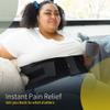 BraceUP Plus Size Back Support Brace for Woman and Man - 3XL to 5XL Extra Large Lower Back Support with Straps and Compressions, Herniated Disc Pain Relief, Abdominal Plus Size Binder (4XL) view 2