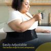 BraceUP Plus Size Back Support Brace for Woman and Man - 3XL to 5XL Extra Large Lower Back Support with Straps and Compressions, Herniated Disc Pain Relief, Abdominal Plus Size Binder (4XL) view 3