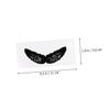 DOITOOL 48sheets Nose Hair Waxing Beard Stickers Protectors Easy to Use Nose Hair Removal Supplies Convenient Daily Beard Protectors for Personal Grooming and Styling view 3