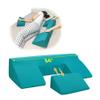 Bed Sore Turning Wedge Pillow for Sleeping Positioning Bed Sores Treatment Pressure Ulcer Cushion Bedridden Patient Elderly Anti Bedsore Turn Over Pad Triangle Medical Nursing After Surgery Wedges view 1