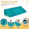 Bed Sore Turning Wedge Pillow for Sleeping Positioning Bed Sores Treatment Pressure Ulcer Cushion Bedridden Patient Elderly Anti Bedsore Turn Over Pad Triangle Medical Nursing After Surgery Wedges view 4