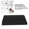Beard Hair Cleaning Sponge, Beard Hair Catcher Sink Cleaner Brush Duster Clean Up Beard Hair Trimmings from Sink After Shaving for Home Travel Sink Cleaning view 3