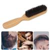 Beard Brush Comfortable Handle Men Beard Soft Bristle Comb Styling Washing Tool Lightweight Beard Makeup Broken Hair Washing for Hair Salon view 3