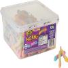 Fini Fizzy Worms Jelly Gummy Sweets, Mixed-Fruit, 750g, Share Pack Worms Chewy Gummy Jelly Sweets Christmas, Birthday, Easter, Halloween, Thank You Gift, Sharing Box, Great Gift, Sold by EPL view 1