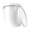 3 x buckets with lid, 16 litres, food-safe, airtight and stable, empty bucket with handle and closure, lid made of PP material, suitable for food, chemistry, wall, paint, washing powder, adhesives view 2