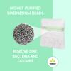 Moonizip Eco-Friendly & Hypoallergenic Laundry Detergent | Bag of Magnesium Beads reusable up to 350 loads | Replaces Washing Detergent | Fragance Free view 2
