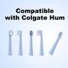 Electric Toothbrush Replacement Brush Heads Blue view 2