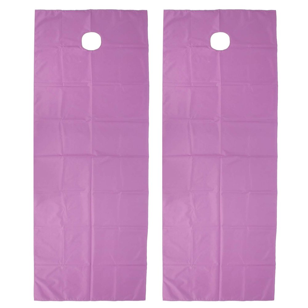 2pcs SPA Massage Table Cover Sheet Breathable Oil Resistant Waterproof Beauty Salon Bed Sheets Spa Massage Sheet for Beauty Salon Massage SPA Center(Purple)