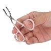 Uxsiya Eyebrow Tweezers, Professional Stainless Steel Hair Removal Clip with Grinding Handle for Eyebrow Hair Beard Removal Women and Men view 3
