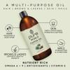 Pure World Natural Castor Oil 1 Litre 1000ml. Cold & Freshly Pressed 100% Pure and Undiluted Hexane Free for Eyebrows, Nails, Beard, Hair, Eyelash Growth Cruelty Free Food Grade view 4