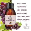 Pure World Natural Grapeseed Oil REAL100% Pure and Undiluted. 100ml. Premium Italian Quality Grapeseed Oil  Aromatherapy, Massage, Skin, Nails, Body and Face, Food Grade view 3