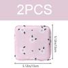 2 Pcs Sanitary Napkin Storage Bags Large Capacity Menstrual Cup Pouches Portable First Period Bags for Women Girls Ladies and Students view 2