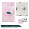 2 Pcs Sanitary Napkin Storage Bags Large Capacity Menstrual Cup Pouches Portable First Period Bags for Women Girls Ladies and Students view 4