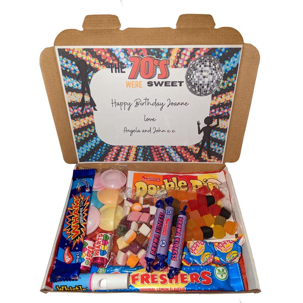 70's Retro sweet box