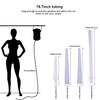 BDXZJ 2L Coffee Enema Bucket Kit, Silicone Hoses Enema Kit, Stainless Steel Enema Bucket, Reusable Enema Kit, Suitable for Home, Water & Coffee Colon Cleansing view 3
