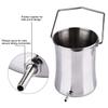 BDXZJ 2L Coffee Enema Bucket Kit, Silicone Hoses Enema Kit, Stainless Steel Enema Bucket, Reusable Enema Kit, Suitable for Home, Water & Coffee Colon Cleansing view 4