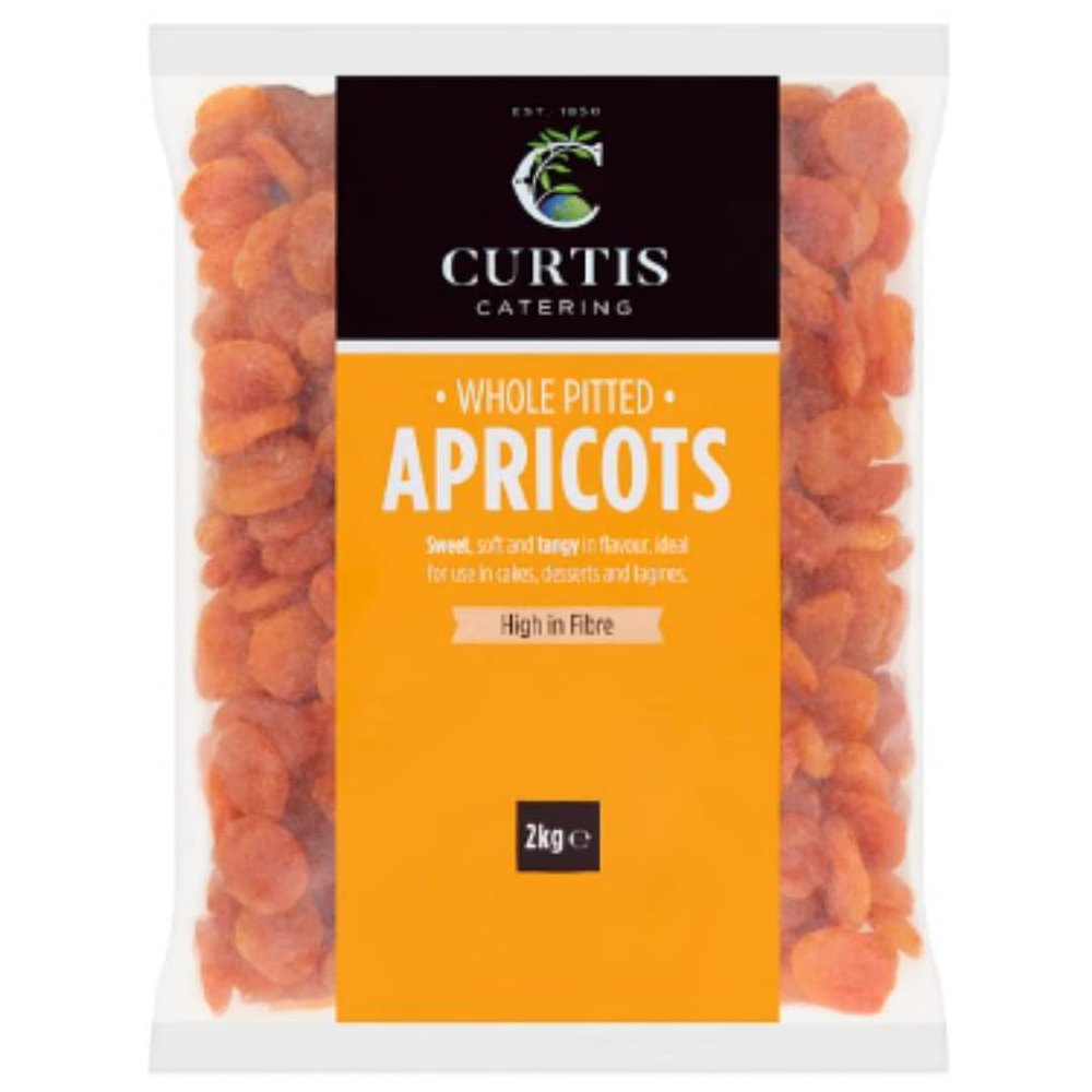 Curtis Catering Whole Pitted Apricots 2000g x 1