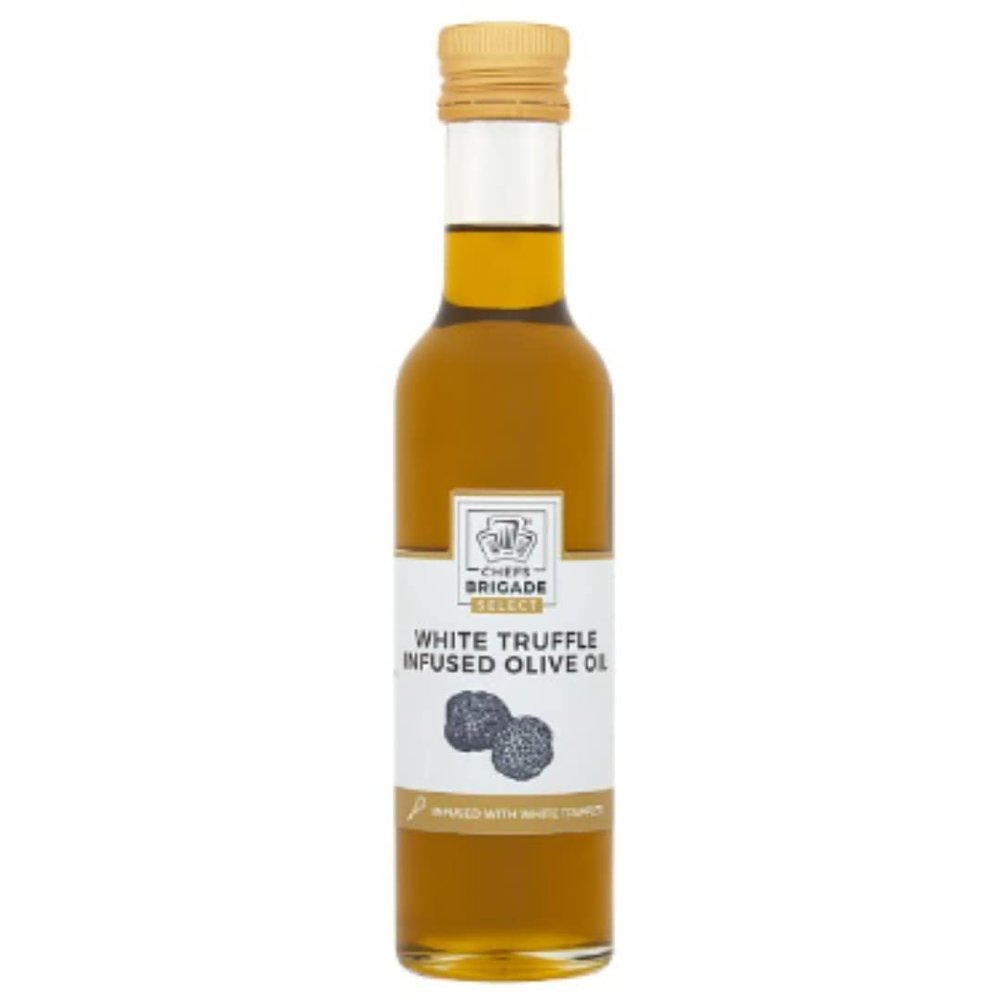 Chefs Brigade Select White Truffle Infused Olive Oil 250g x 6