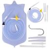 BDXZJ Water Bottle Enema Bag and Douche, 2000Ml Constipation Flusher Feminine Enema Bag Sets Cleaner Enema Kit for Colon Cleansing Silicone Hose view 1